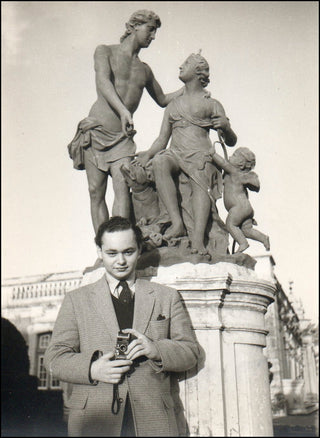 Rabin, Michael. (1936–1972) Original Snapshot Portrait in Lisbon, 1954