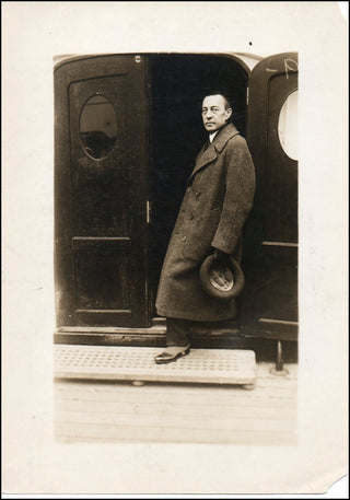 [Russian Music] Rachmaninoff, Sergei. (1873–1943) Original Photograph