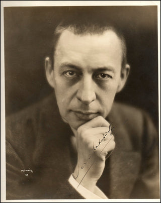 [Russian Music] Rachmaninoff, Sergei. (1873–1943) Signed Mishkin Photograph