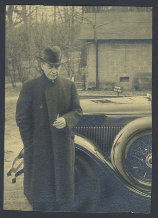 Rachmaninoff, Sergei. (1873–1943) Original Candid Photograph