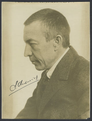 Rachmaninoff, Sergei. (1873–1943) Signed Photograph