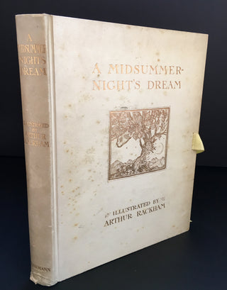 [Shakespeare, William.] Rackham, Arthur. (1867 - 1939) A MIDSUMMER-NIGHT'S DREAM, ILLUSTRATED AND SIGNED BY ARTHUR RACKHAM, IN PUBLISHER’S VELLUM-GILT