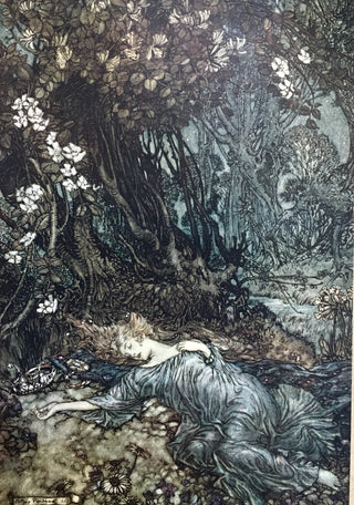 [Shakespeare, William.] Rackham, Arthur. (1867 - 1939) A MIDSUMMER-NIGHT'S DREAM, ILLUSTRATED AND SIGNED BY ARTHUR RACKHAM, IN PUBLISHER’S VELLUM-GILT