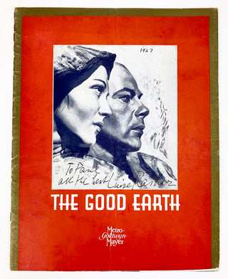 Rainer, Luise. (1910–2014) "The Good Earth" - Signed Souvenir Program