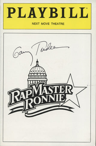 [Reagan, Ronald. (1911–2004)] Trudeau, Garry. (b. 1948) "Rap Master Ronnie" - Signed Program