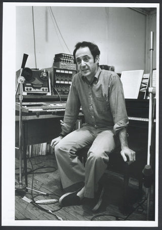 Reich, Steve. (b. 1936) Original 1978 Photograph