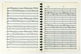 Reich, Steve. (b. 1936) "Variations for Winds, Strings, and Keyboards" - Signed to Assistant Conductor of the New York Philharmonic.