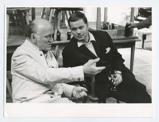 Richter, Sviatoslav. (1915–1997) & Fischer-Dieskau, Dietrich. (1925–2012) Original Photograph