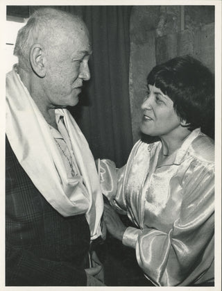 Richter, Sviatoslav. (1915–1997) & Gutman, Natalia. (b. 1942) Original Photograph