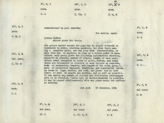 [Zukofsky, Paul. (1943–2017)] Rifkin, Joshua. (b. 1944) Winter Piece for Violin - Score from the Collection of Paul Zukofsky