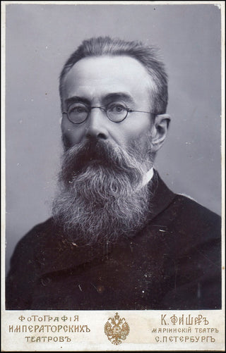 [Russian Music] Rimsky-Korsakow, Nikolai. (1844-1908) Original Russian Cabinet Photograph