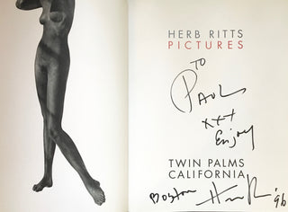 Ritts, Herb. (1952 - 2002) Herb Ritts Pictures - SIGNED