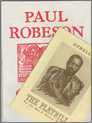 Robeson, Paul. (1898-1976) 1944 Othello Program and Playbill