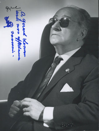 Rodrigo, Joaquín. (1901–1999) Signed Photograph with Typed Letter Signed