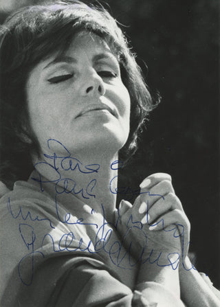 Rodrigues, Amália. (1920–1999) Signed Photograph