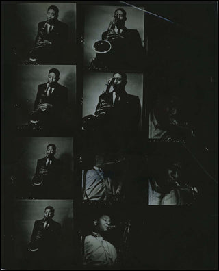 [Jazz & Song] Rollins, Sonny. (b. 1930) Proof Sheet Photographs