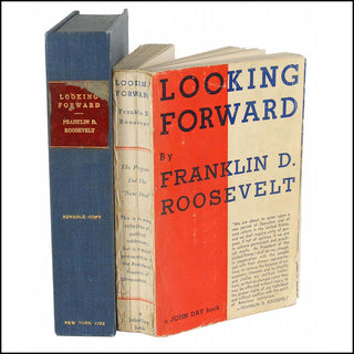 Roosevelt, Franklin D. (1882–1945) "Looking Forward," RARE Advance Copy