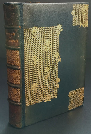 [Literature & Art] Rossetti, Dante Gabriele. (1828 - 1882) Poems - FIRST EDITION IN A FINE BINDING, WITH AN AUTOGRAPH LETTER