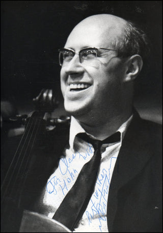 Rostropovich, Mstislav. (1927–2007) Signed Photograph