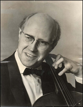 Rostropovich, Mstislav. (1927–2007) Original Press Photograph