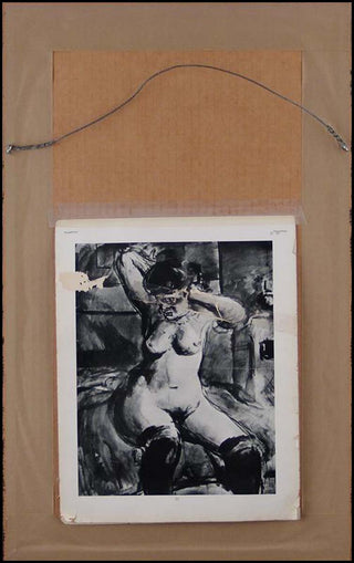 [Visual Arts] Rouault, Georges. (1871 - 1958) Nude - Original Drawing