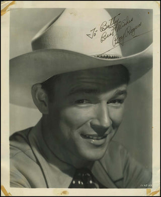 [Hollywood] Rogers, Roy. (1911–1998) Signed Photograph