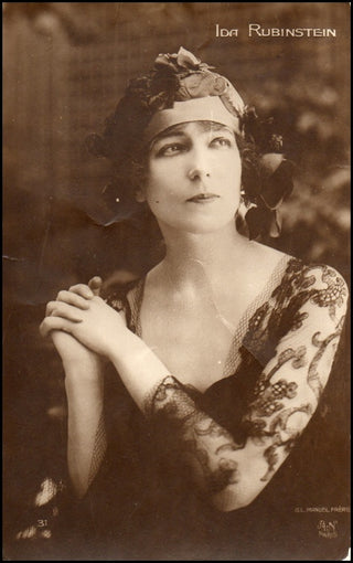 Rubinstein, Ida. (1885 - 1960) Original Photograph