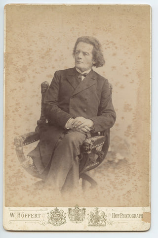 Rubinstein, Anton. (1829–1894) Original Cabinet Photograph