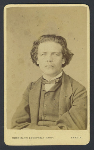 Rubinstein, Anton. (1829–1894) Original CDV Photograph