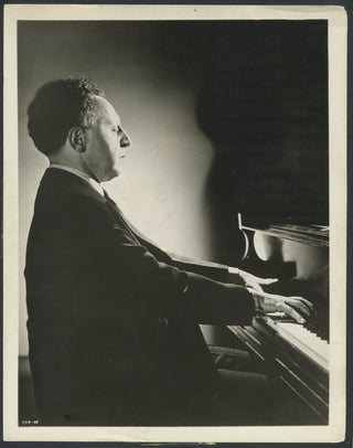 Rubinstein, Arthur. (1887–1982) Portrait Photograph