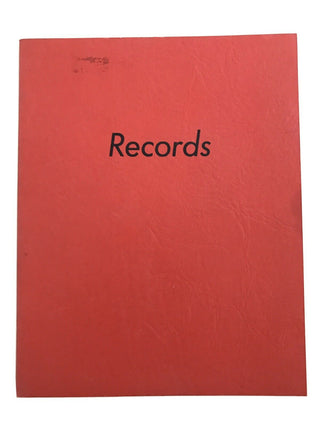 Ruscha, Edward. (b. 1937) Records - Signed