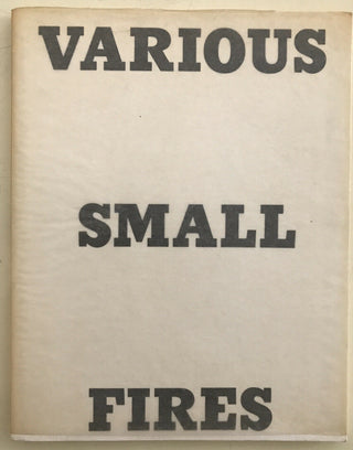 Ruscha, Edward. (b. 1937) Various Small Fires - Signed