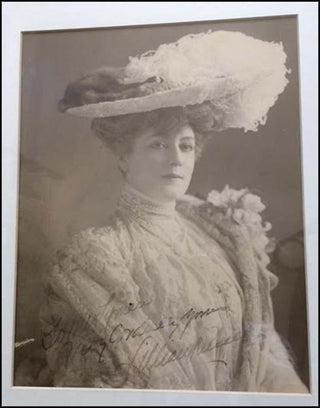 Russell, Lillian. (1861 - 1921) Enormous Signed Photograph