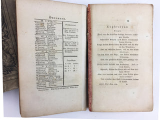 [Schiller, Johann Christoph Friedrich von. (1759–1805)] Musen-Almanach für das Jahr 1796 [1797, 1799]