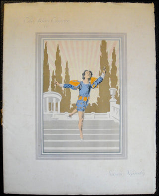 [Ballets Russes] Nijinsky, Waslaw. (1889-1950) Original 1914 "Saison Nijinsky" Program