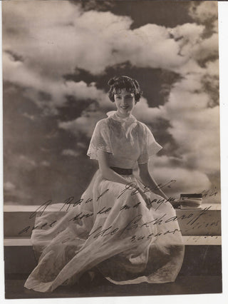 Von Derp [Sakharoff], Clotilde. (1892–1974) Signed Photograph