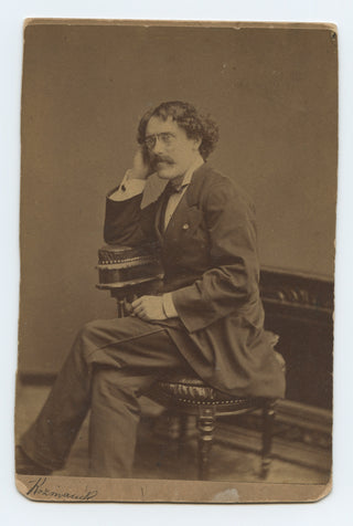 Sarasate, Pablo de. (1844–1908) Signed Photograph to Emil Paur