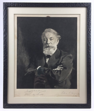 [Joachim, Joseph. (1831–1907)] Sargent, John Singer. (1856–1925)  Joseph Joachim - SIGNED LITHOGRAPH PORTRAIT