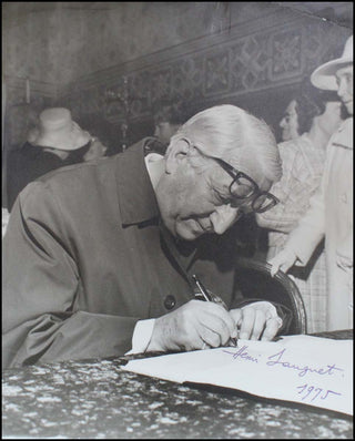 Sauguet, Henri. (1901 - 1989) Large Signed Photograph