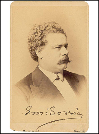 [Wagner, Richard. (1813–1883)] [WAGNERIAN SINGERS] Scaria, Emil. (1838–1886) Signed Photograph