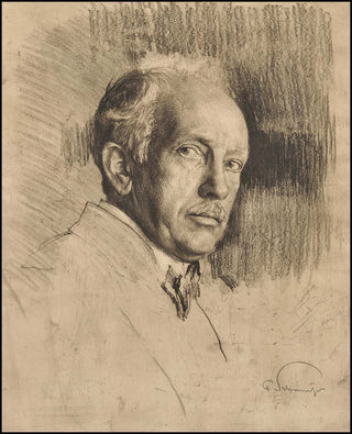 [Strauss, Richard. (1864–1949)] Schmutzer, Ferdinand. (1870–1928) Large Signed Portrait Etching