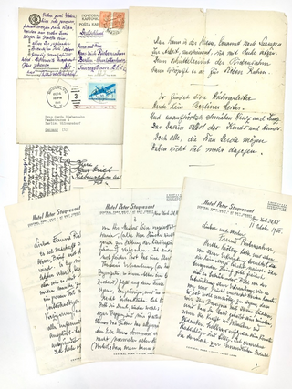 Schnabel, Artur. (1882–1951) & Schnabel, Therese, née Behr. (1876–1959) Collection of Autograph Letters to Hans-Erich Riebensahm