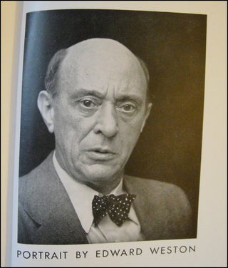 Schoenberg, Arnold. (1874-1951) "Arnold Schoenberg," SIGNED