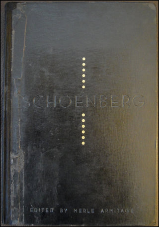 Schoenberg, Arnold. (1874-1951) "Arnold Schoenberg," SIGNED