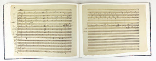 Schubert, Franz. (1797–1828) "Unfinished" Symphony No. 8 – Facsimile of Autograph Manuscript