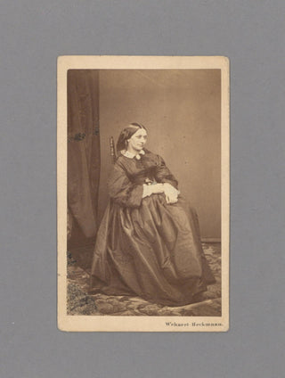 Schumann, Clara. (1819–1896) Signed Photograph