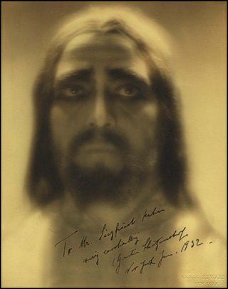 [Wagner, Richard. (1813–1883)] [WAGNERIAN SINGERS] Schützendorf, Gustav. (1883–1937) Signed Photograph as Amfortas in Parsifal