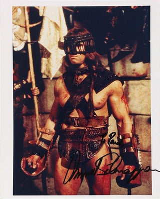 Schwarzenegger, Arnold. (b. 1947) Signed Photograph