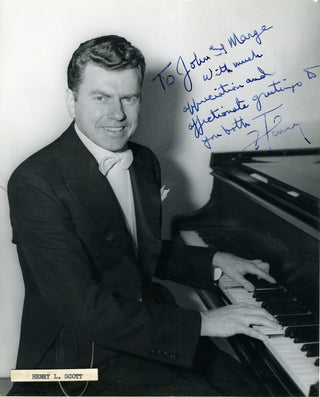 Scott, Henry L. Signed Photograph