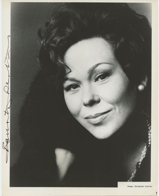 Scotto, Renata. (b. 1934) Signed Photograph